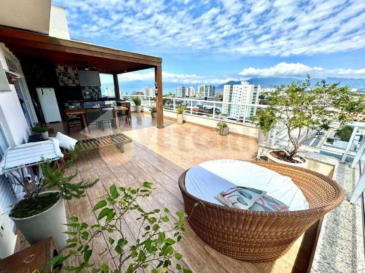 Cobertura à venda em Caraguatatuba, Indaiá, com 4 quartos, 210m² - Rafael Melo