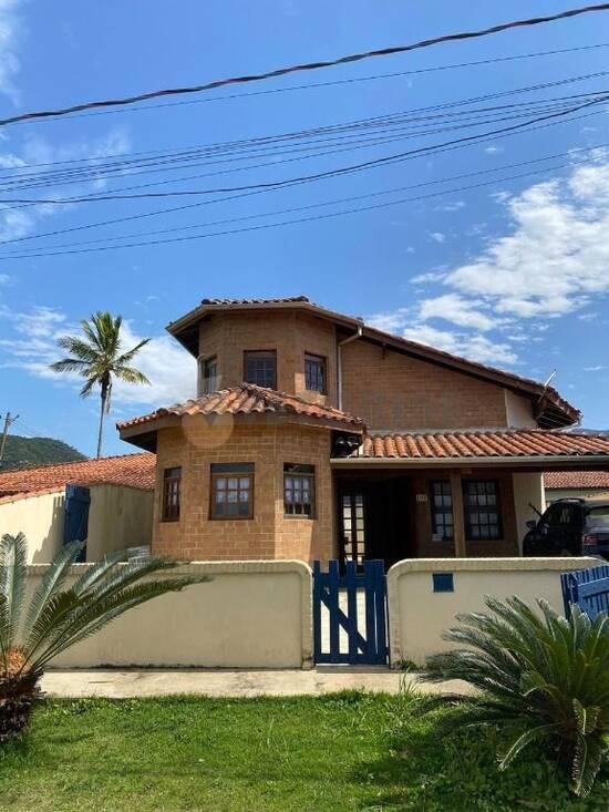 Sobrado à venda em Caraguatatuba, Capricórnio I, com 3 quartos, 255m² - Rafael Melo