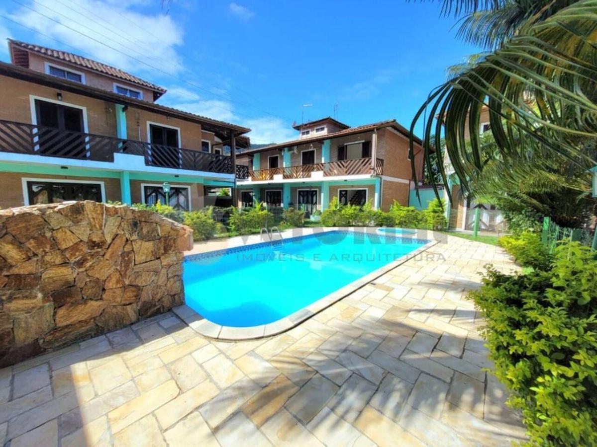 Sobrado em condomínio à venda em Caraguatatuba, Vila Balneário Santa Martha, com 2 quartos, 80m² - Rafael Melo